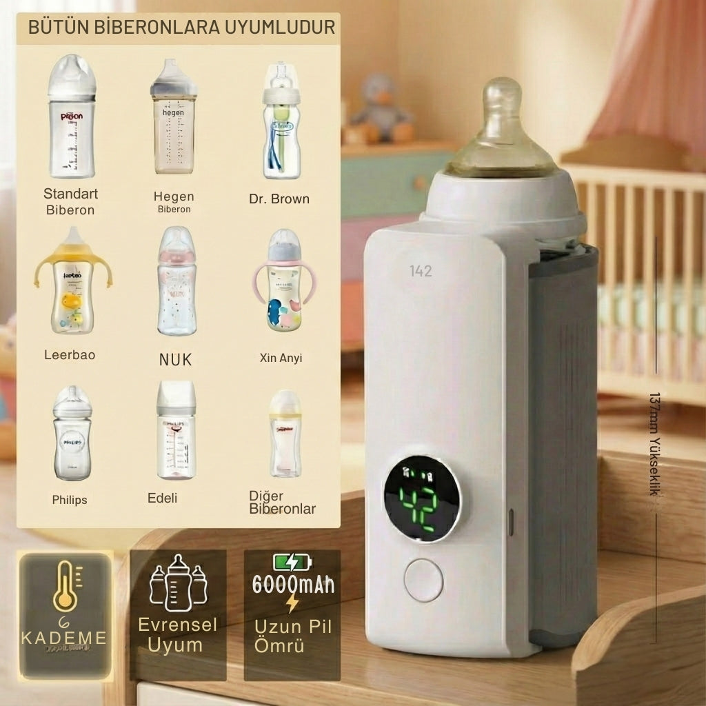 Bebora – Taşınabilir Akıllı Biberon Isıtıcı